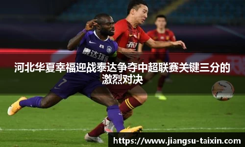 河北华夏幸福迎战泰达争夺中超联赛关键三分的激烈对决